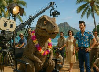 T. Rex at the Luau: Hawaii’s Craziest Hollywood Cameos