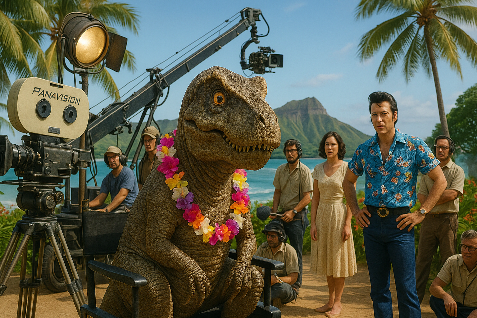 T. Rex at the Luau: Hawaii’s Craziest Hollywood Cameos