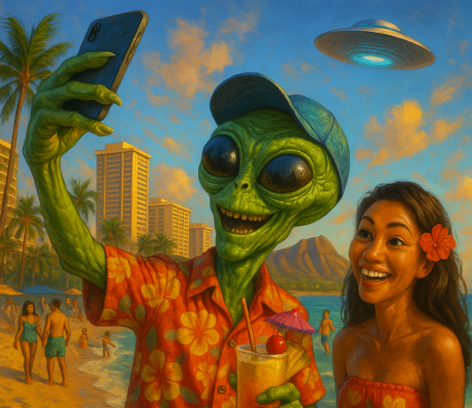 Why Aliens Might Vacation in Waikiki: A Cosmic Talk Story