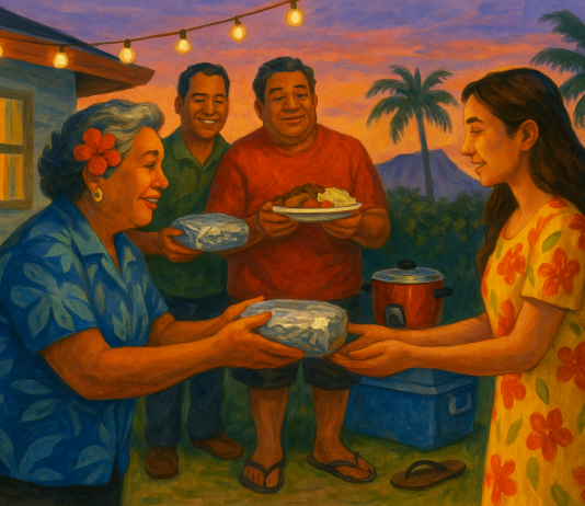 “Take Some, Yeah?”: The Art of the Hawai‘i Goodbye That Comes With Leftovers